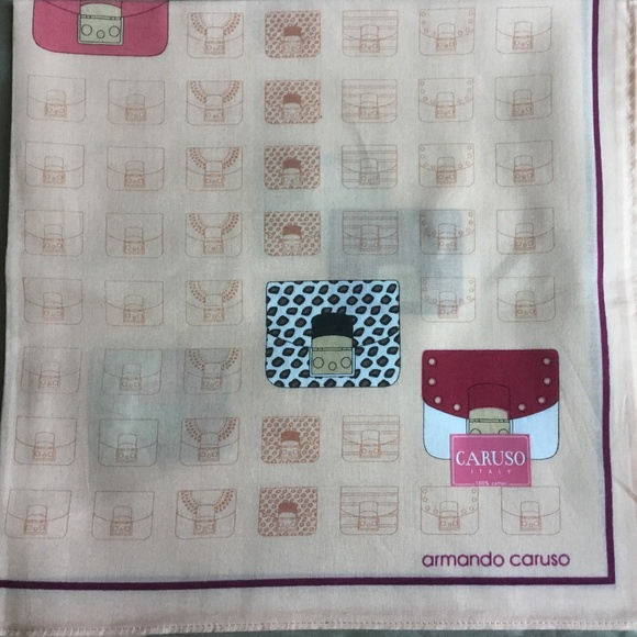 Caruso Handkerchief New with tags - Picture 3 of 12